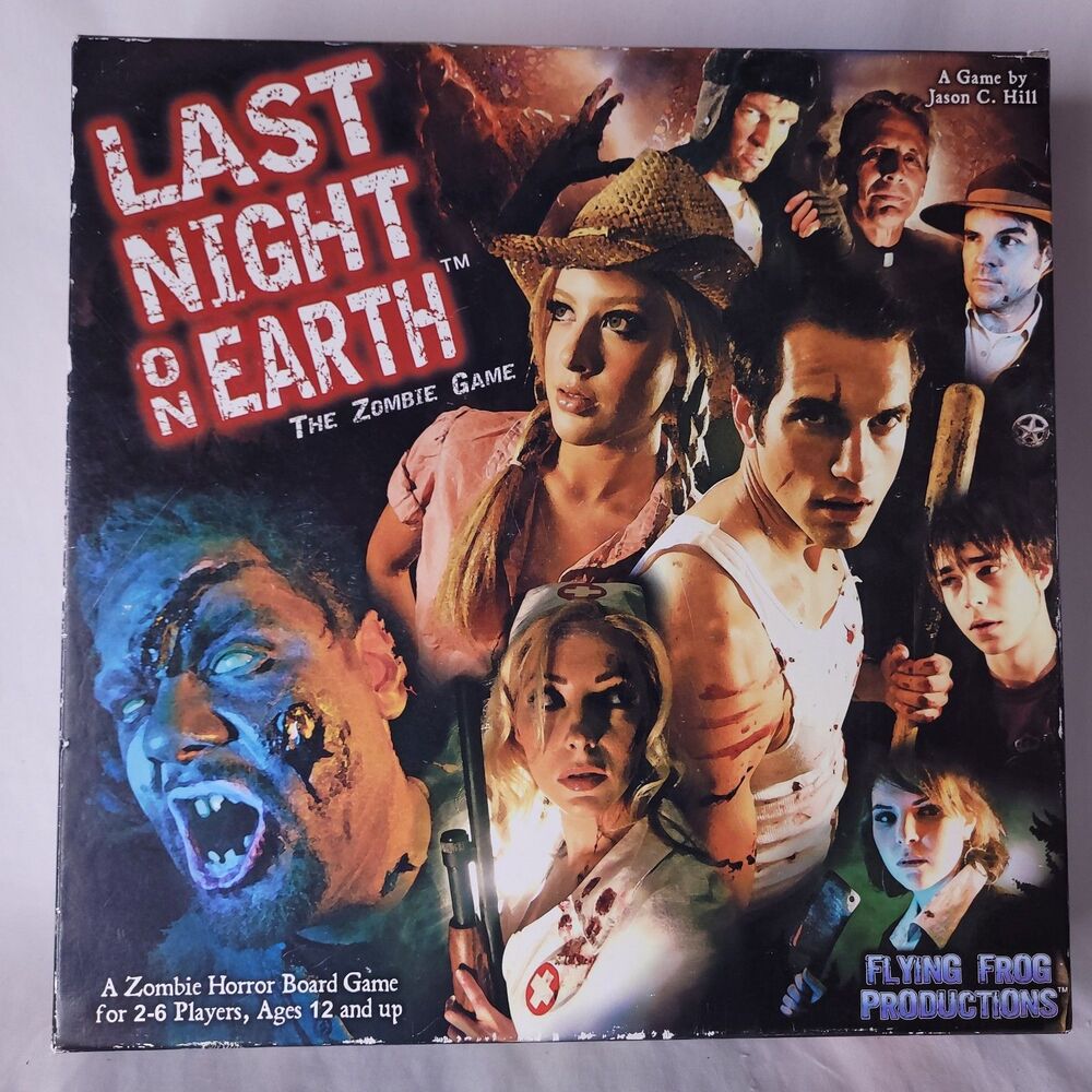 Last Night On Earth Zombie Board Game